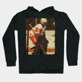 Bob Sauve, 1982 in Detroit Red Wings (4.19 GAA) Hoodie